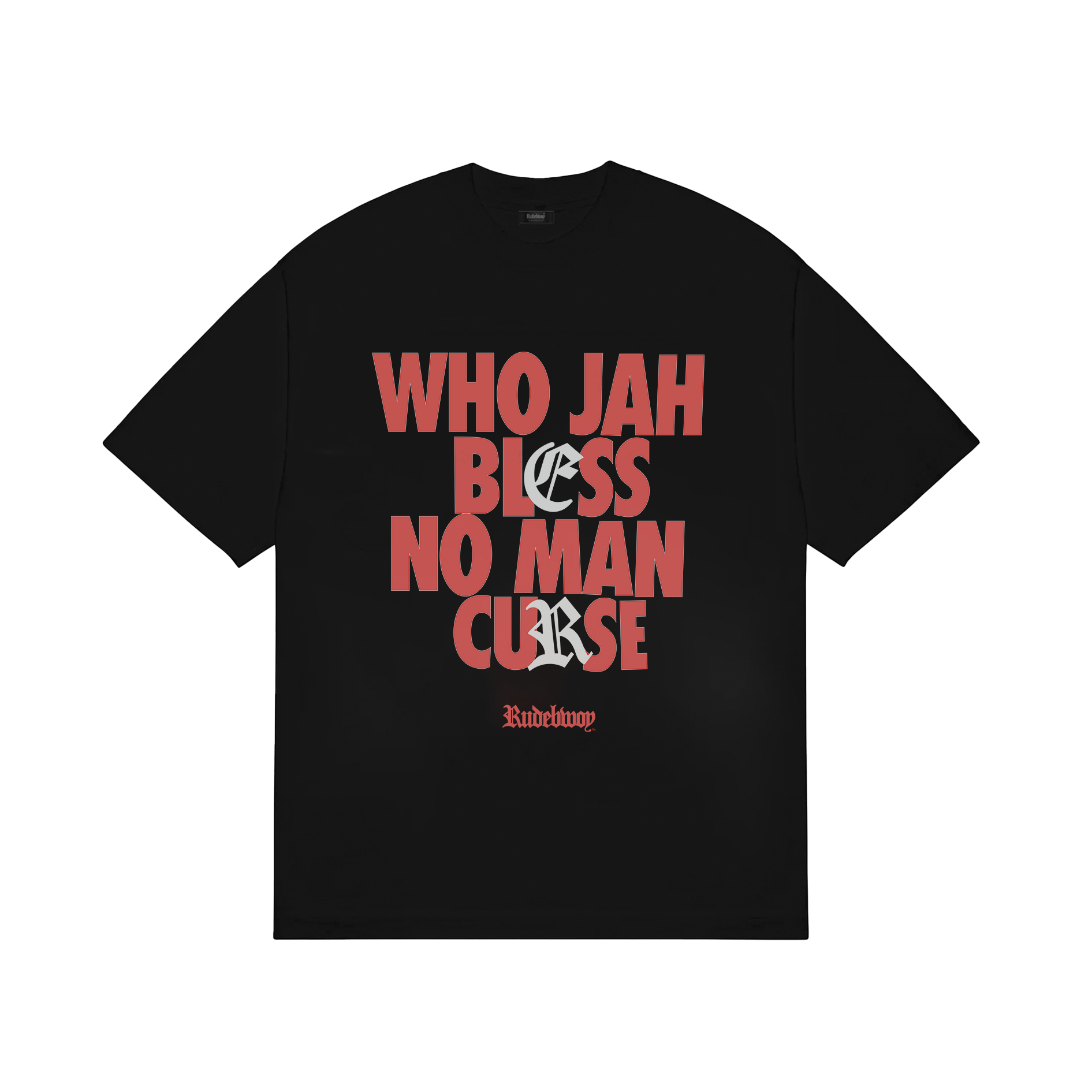 WHO JAH BLESS - BLACK TEE